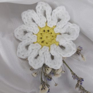Broche marguerite